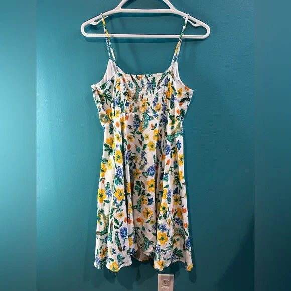 NWT Floral Midi Dress Festival Tropical Summer - Picture 6 of 6